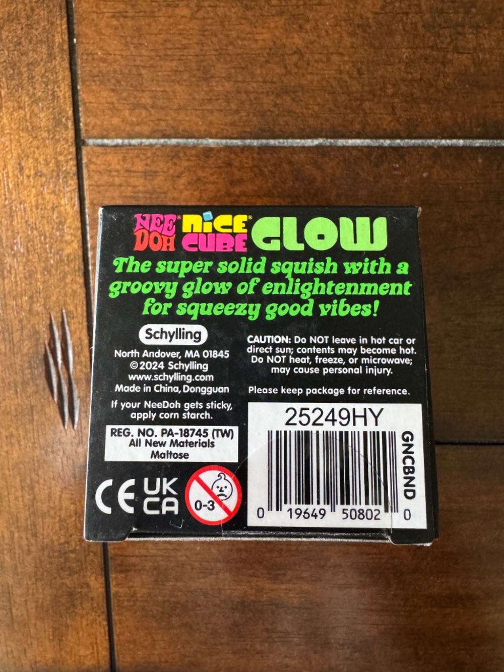 Orange Nice Cube GLOW - Picture 3 of 4